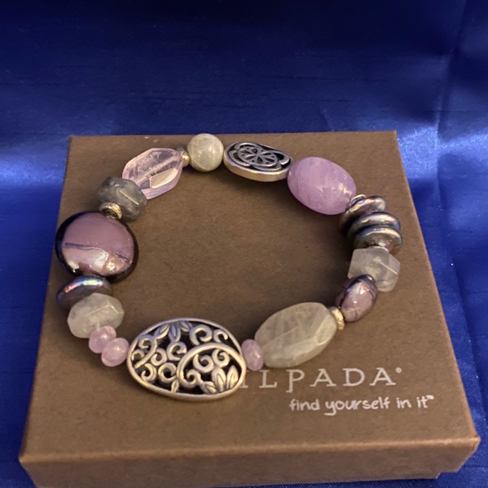 Silpada Sterling Silver Canyon Stretch Bracelet